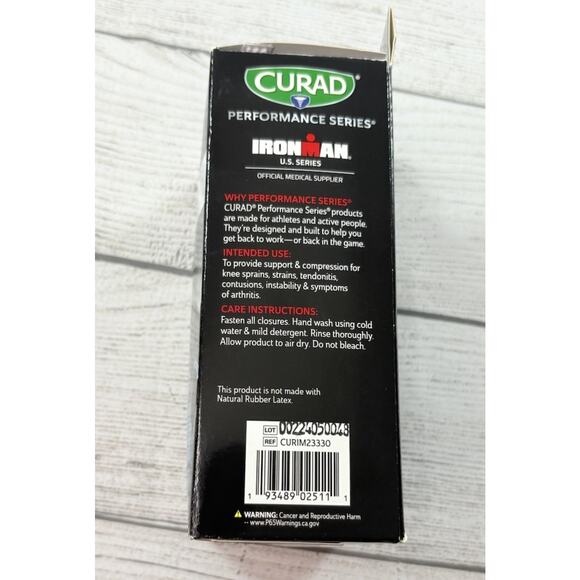 Curad-Performance Series Ironman Knee Support Adjustable Patella Pad Universal - Picture 2 of 6